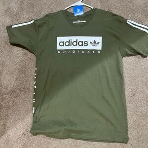 Adidas Originals Olive Green Short Sleeve Tee